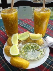 colombian lulada - lulo drink